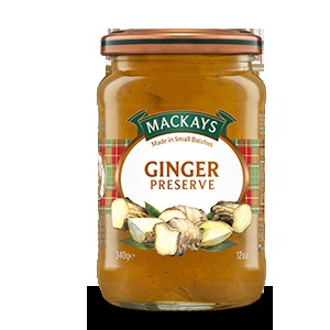 Mackays Ginger Preserve 340g (Preis entspricht 14,70€ je 1000 Gramm)I