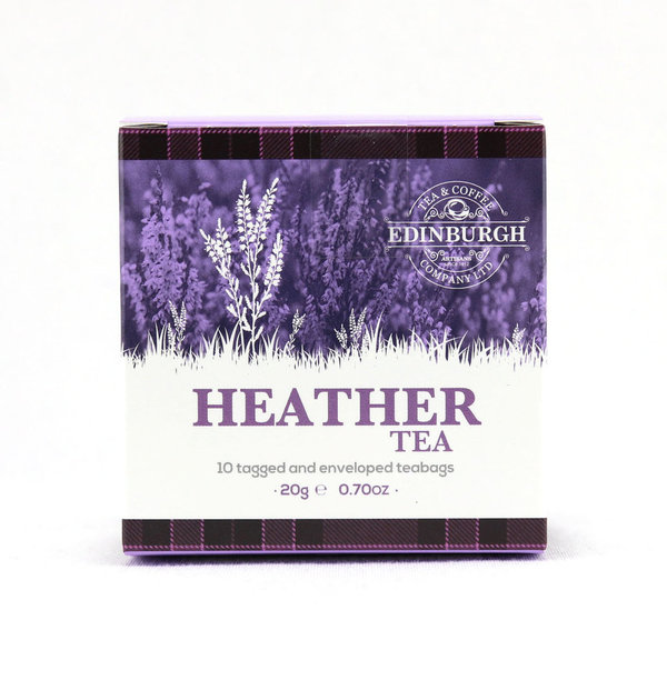Heather Tea 10 Beutel a 2g ( entspricht 17,50Euro / 100g) - Schwarztee mit Heidekrautaroma