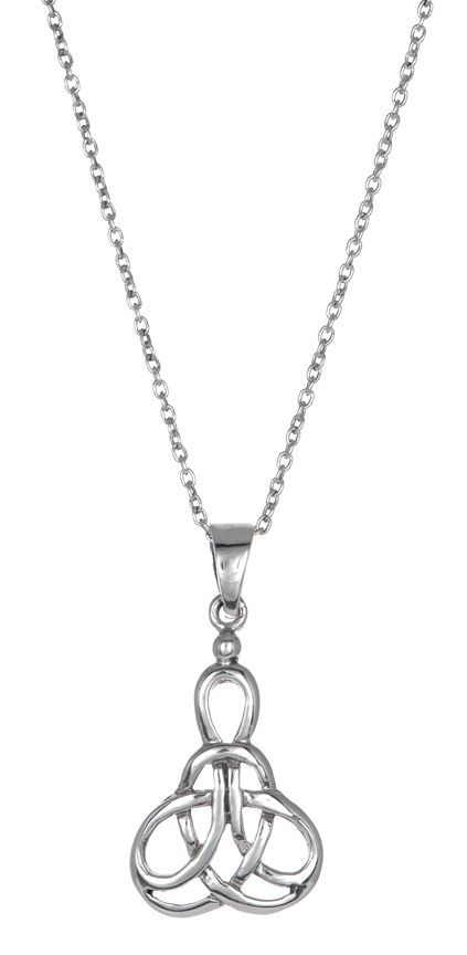 Celtic Knotwork Necklace, Silber 925/1000