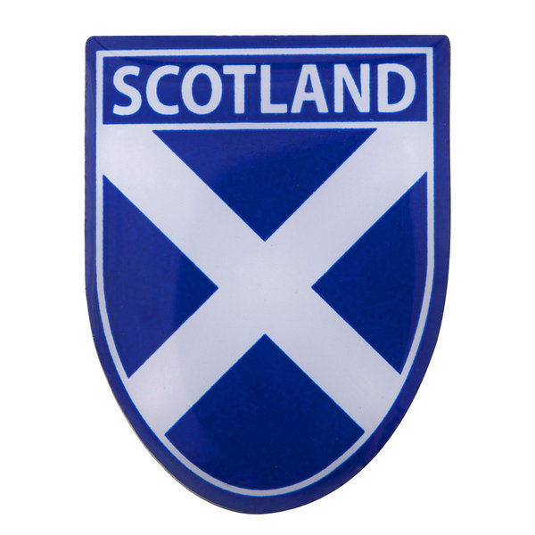 Schottland Saltire Shield Pin Badge