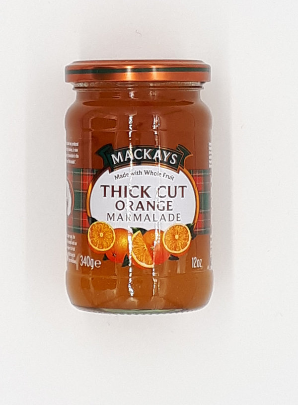 Mackays Thick Cut Orangen Marmelade 340g (Preis entspricht 14,70€ je 1000 Gramm)