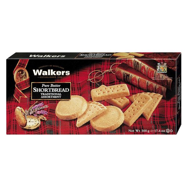 Walkers Traditional Shortbread Assortment 500g  (entspricht 17,80Euro je 1000g)