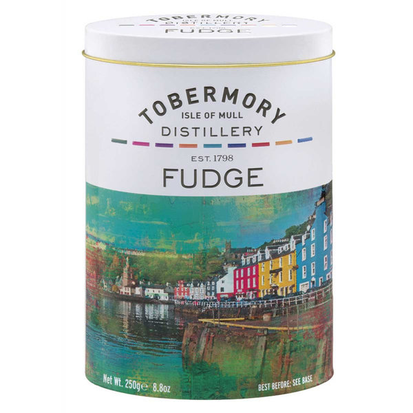 Tobermory Whisky Fudge Tin 250g (Preis entspricht 3,96€ je 100 Gramm)I
